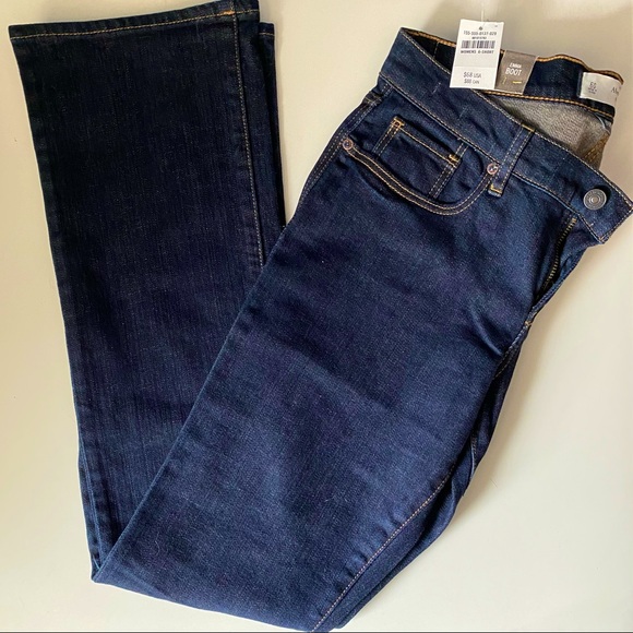 Abercrombie & Fitch Denim - NWT A&F Emma Bootcut Jeans DarkWash 6 Short Petite